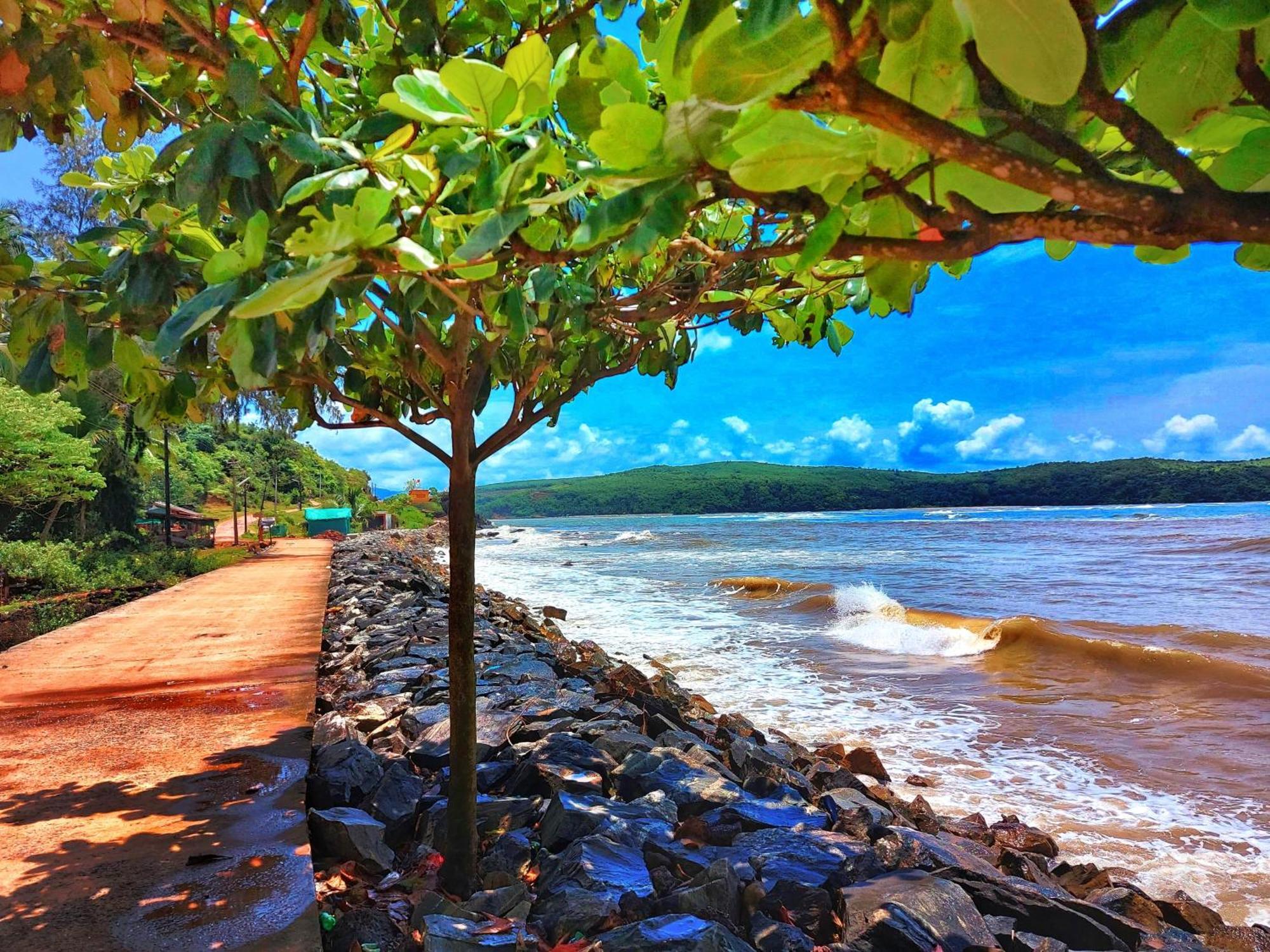 גוקרנה Navni Beach View Stay מראה חיצוני תמונה